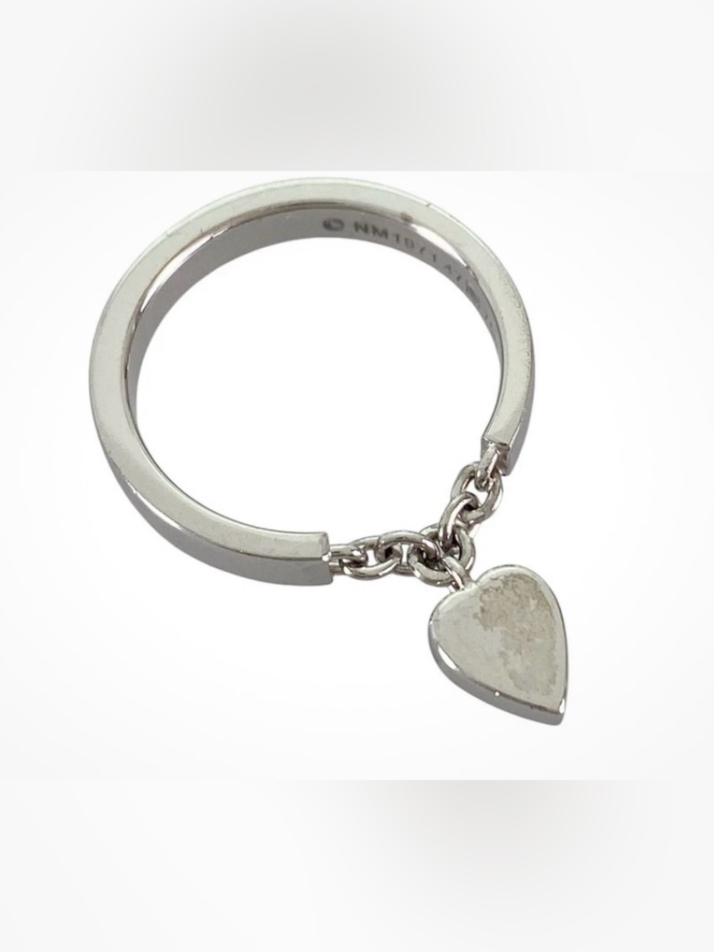 Authentic Cartier Mon Amour/Monumur Heart Diamond Ring 18k White Gold - Picture 3 of 9